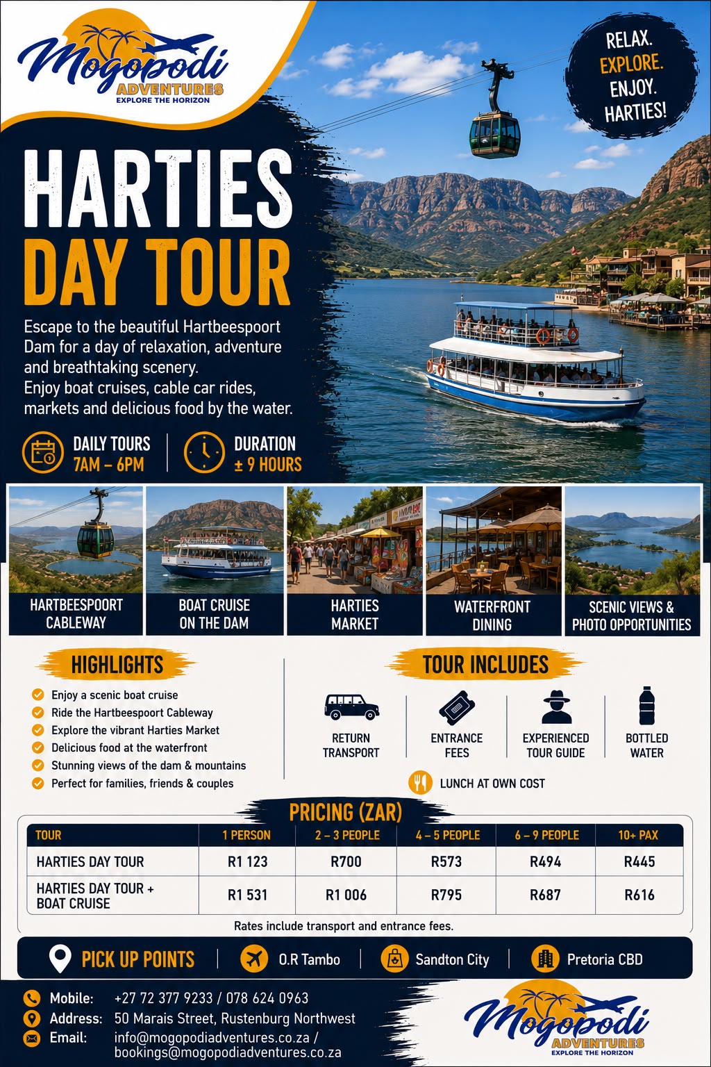 Mogopodi package trip