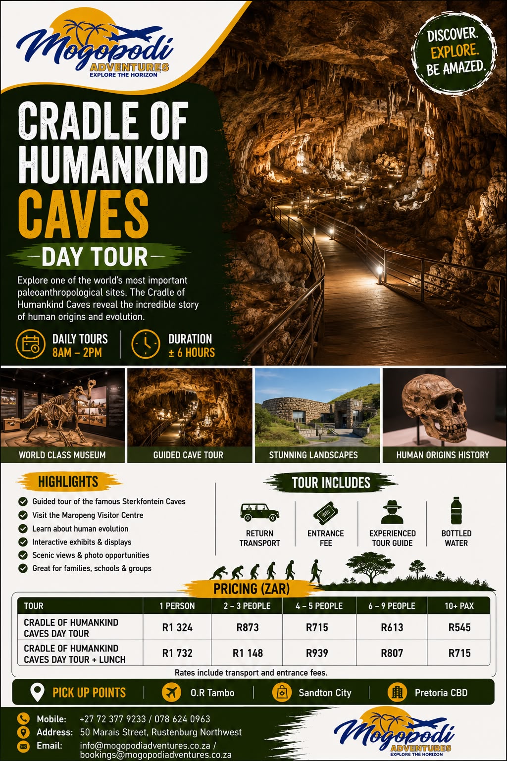 Mogopodi package trip
